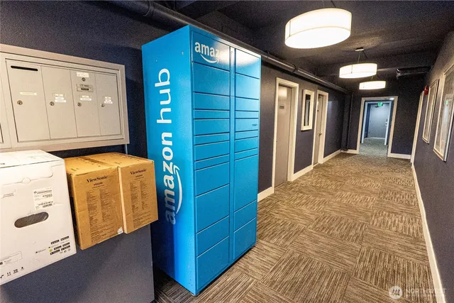 a view of water heater room