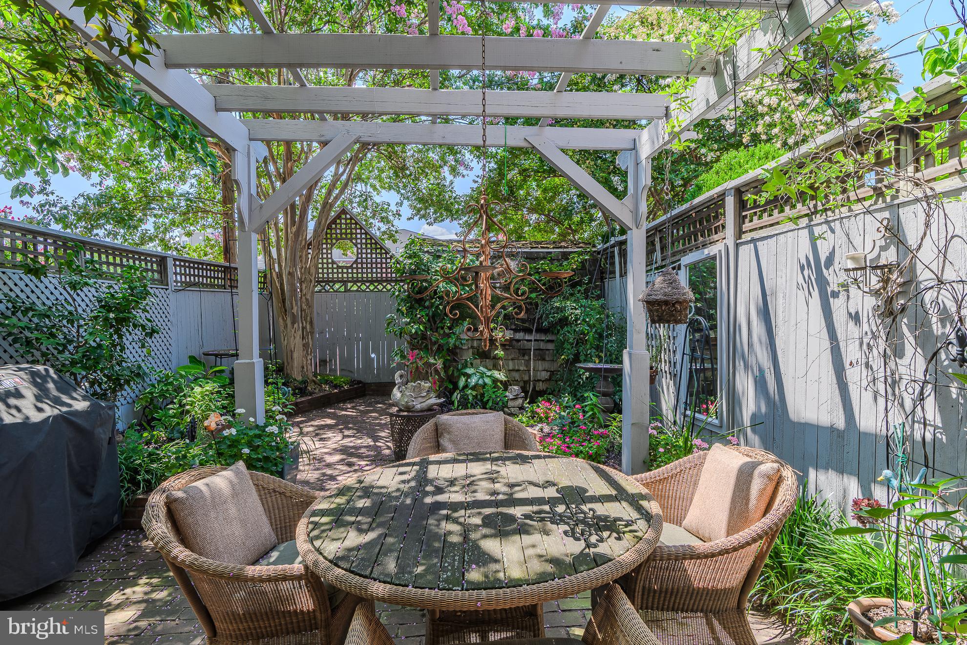 424 4th Street Northeast Washington, DC 20002 - Photo 21 of 44 Rear Patio/Yard