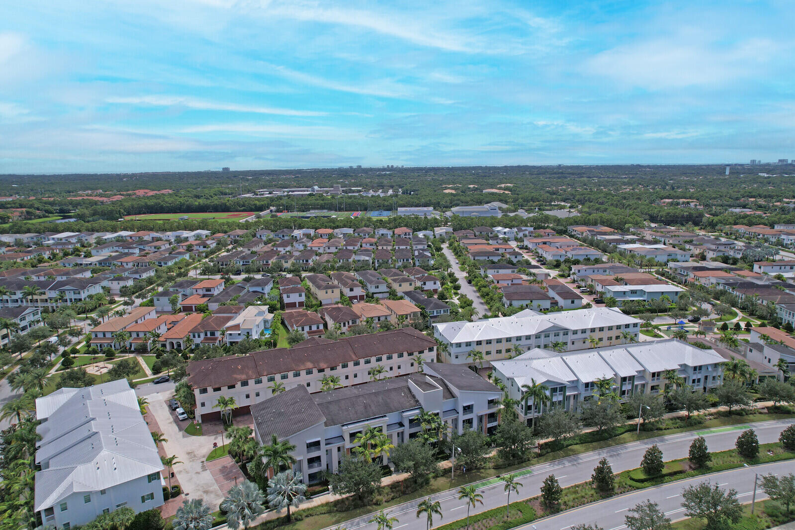 13332 Alton Road Palm Beach Gardens, FL 33418 - Photo 48 of 53 an aerial view of residential building with green space