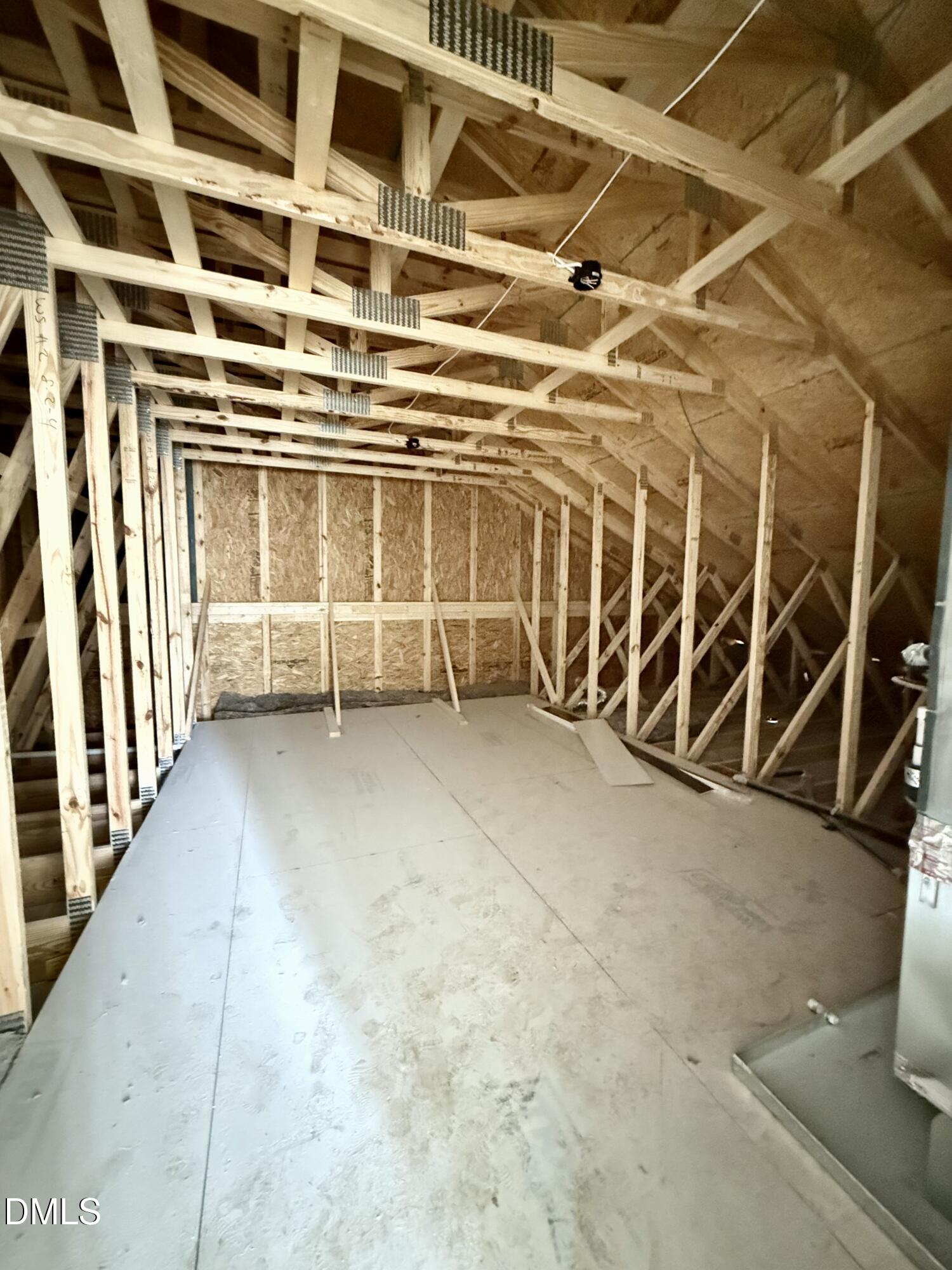 10300 Stallings Road Spring Hope, NC 27882 - Photo 35 of 36 a view of an empty room with wooden walls