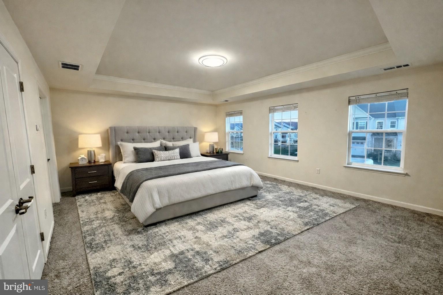 447 Lee Place Exton, PA 19341 - Photo 19 of 31 a bedroom with a bed and wooden floor