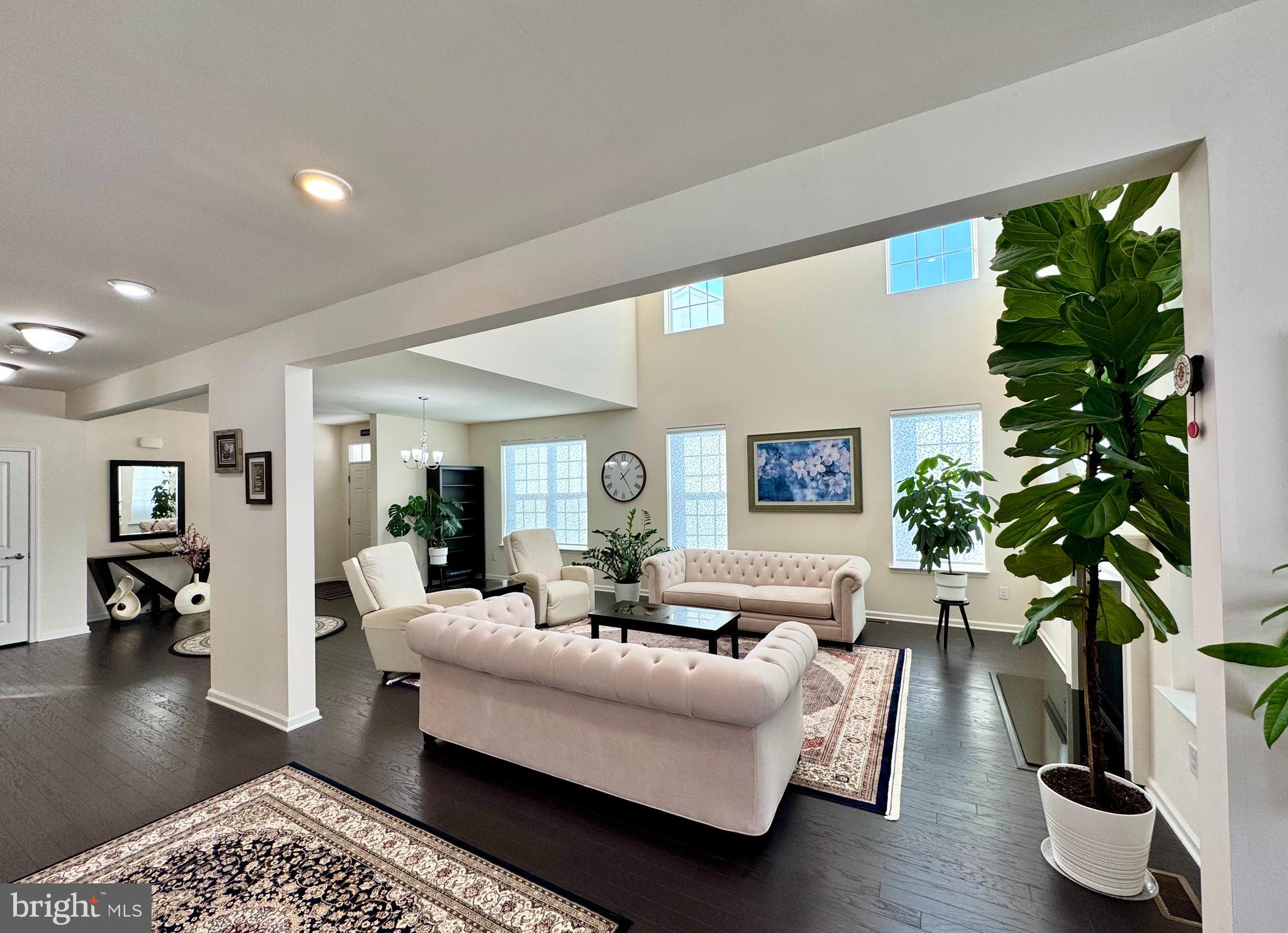 447 Lee Place Exton, PA 19341 - Photo 9 of 31 a living room with furniture and a potted plant