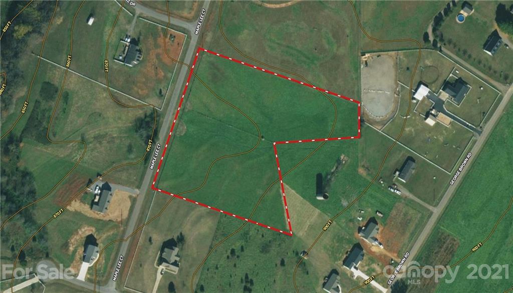 2376 Maple Lee Court Crouse, NC 28033 - Photo 12 of 22 an aerial view of a residential houses with outdoor space