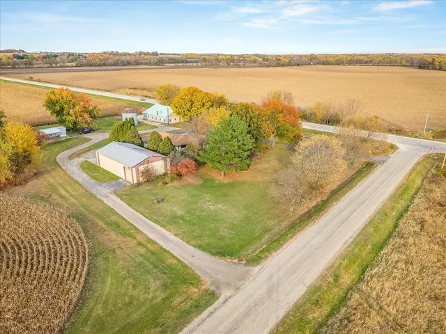 a view of an ocean and city