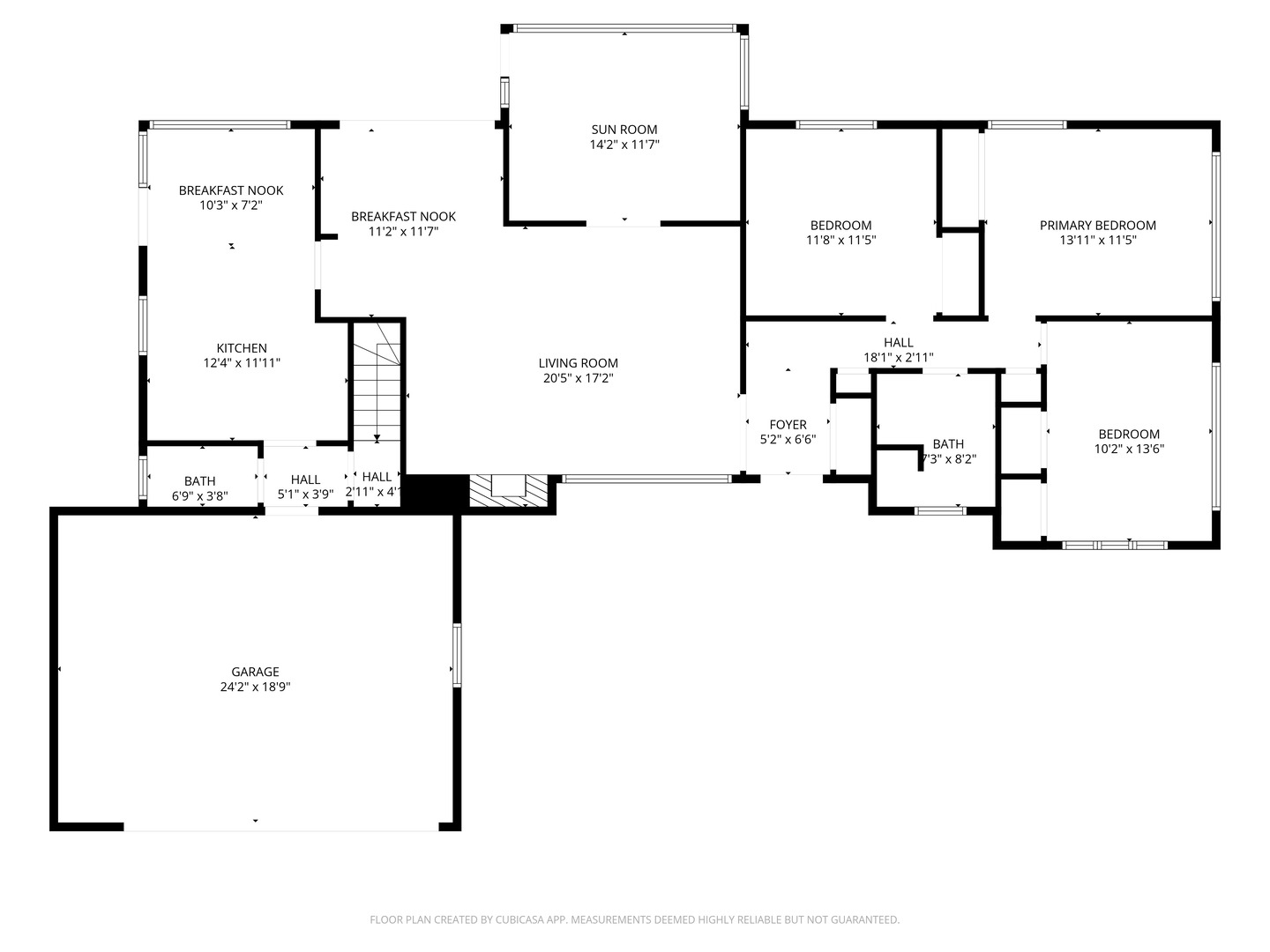 207 Town Acres Lane Roselle, IL 60172 - Photo 26 of 27 a picture of floor plan