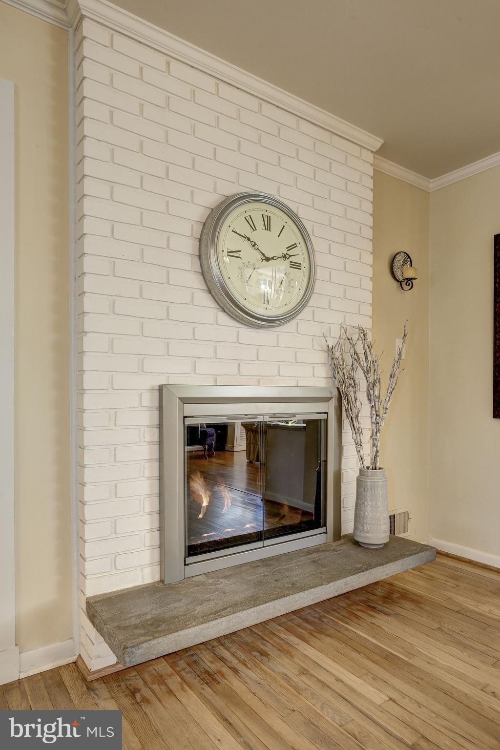 822 Bowie Road Rockville, MD 20852 - Photo 11 of 40 Gas fireplace for instant flames.