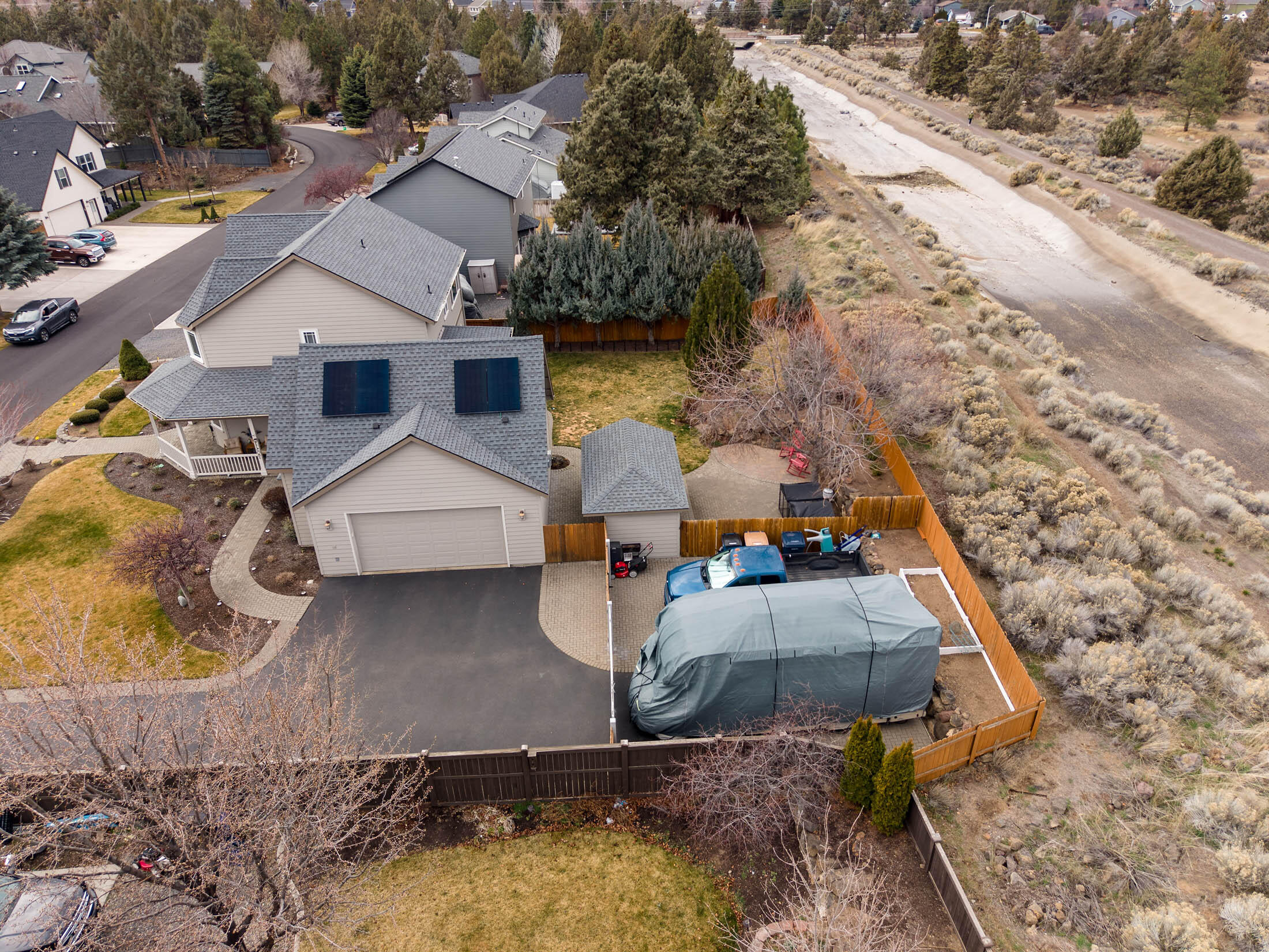 3343 Northeast Stonebrook Loop Bend, OR 97701 - Photo 46 of 58 3343 NE Stone Brook Loop aerial_0216