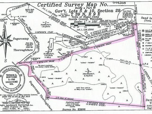On Sand Lake Road, Unit LOT 3 Eagle River, WI 54521 - Photo 4 of 4 Gallery Image 4