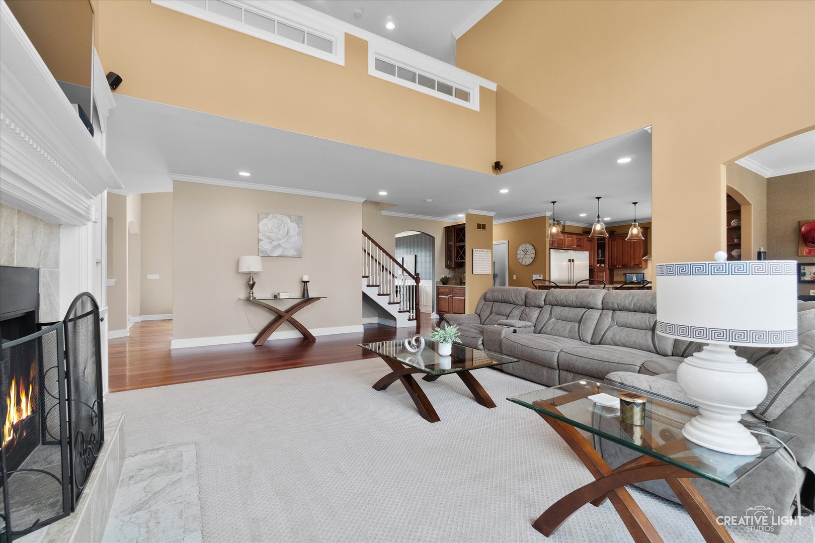 2086 Bilter Road Aurora, IL 60502 - Photo 20 of 59 a living room with furniture a air conditioner vent and a rug