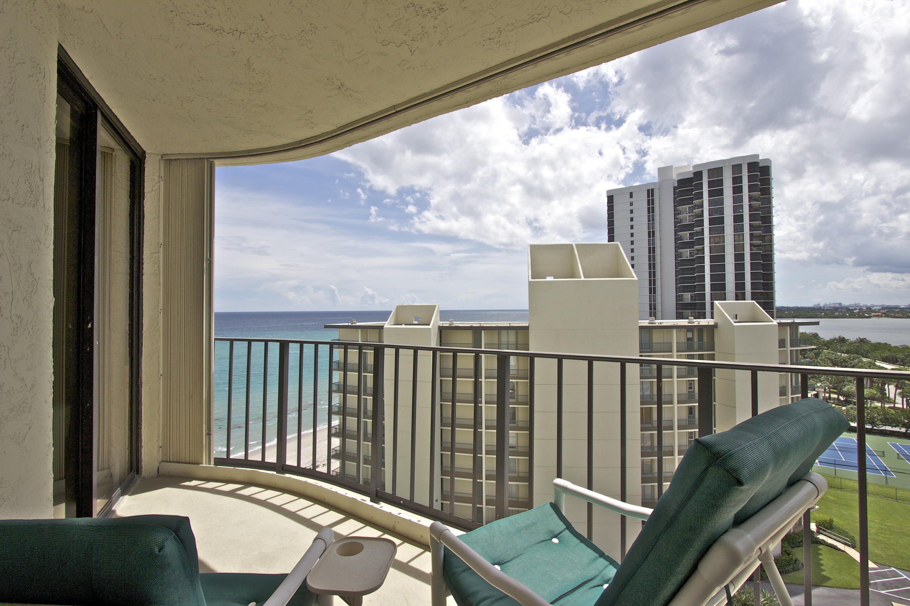 5420 North Ocean Avenue, Unit 1006 Singer Island, FL 33404 - Photo 29 of 44 East View From Master Balcony