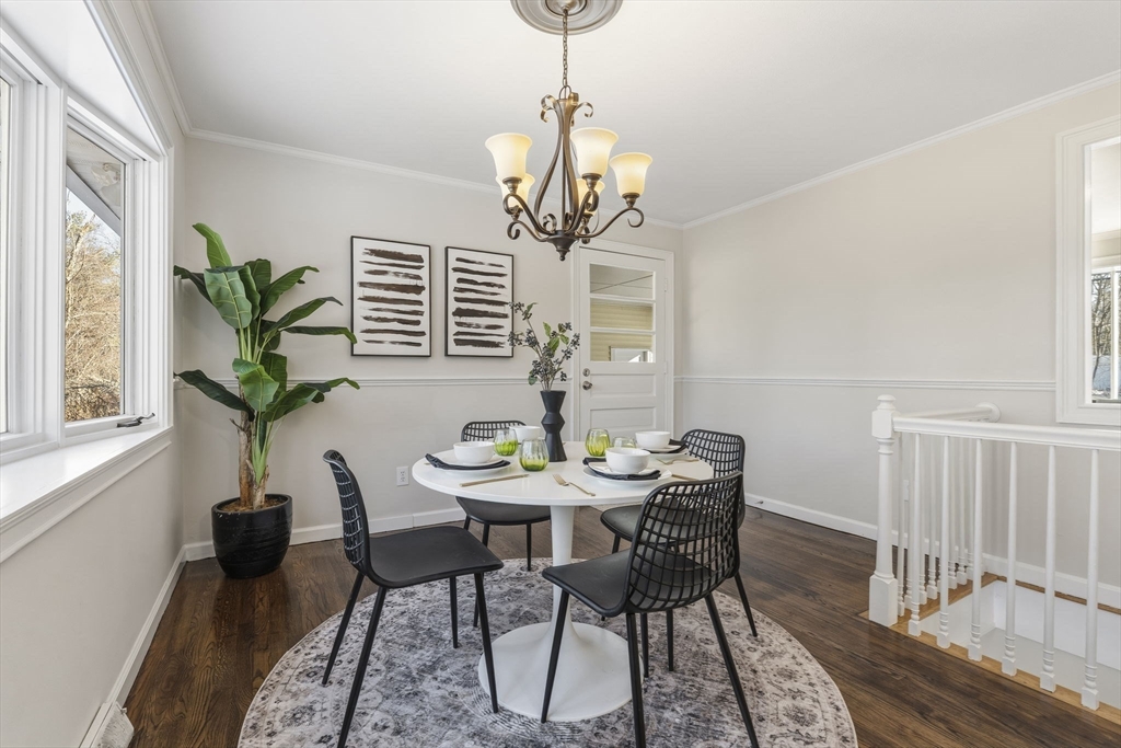 500 Franklin Street Wrentham, MA 02093 - Photo 10 of 34 a view of a dining room with furniture window and wooden floor