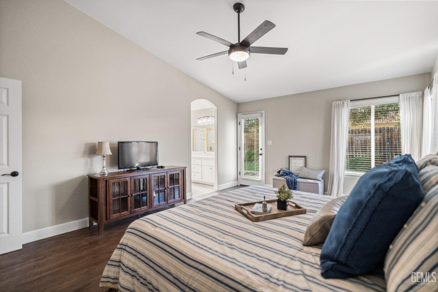 Undisclosed Address Bakersfield, CA 93308 - Photo 25 of 37 a view of a workspace with furniture window and wooden floor