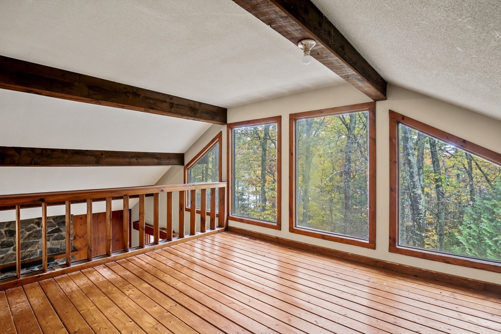 55 Putney Road Leverett, MA 01054 - Photo 12 of 40 a view of hallway with wooden floor