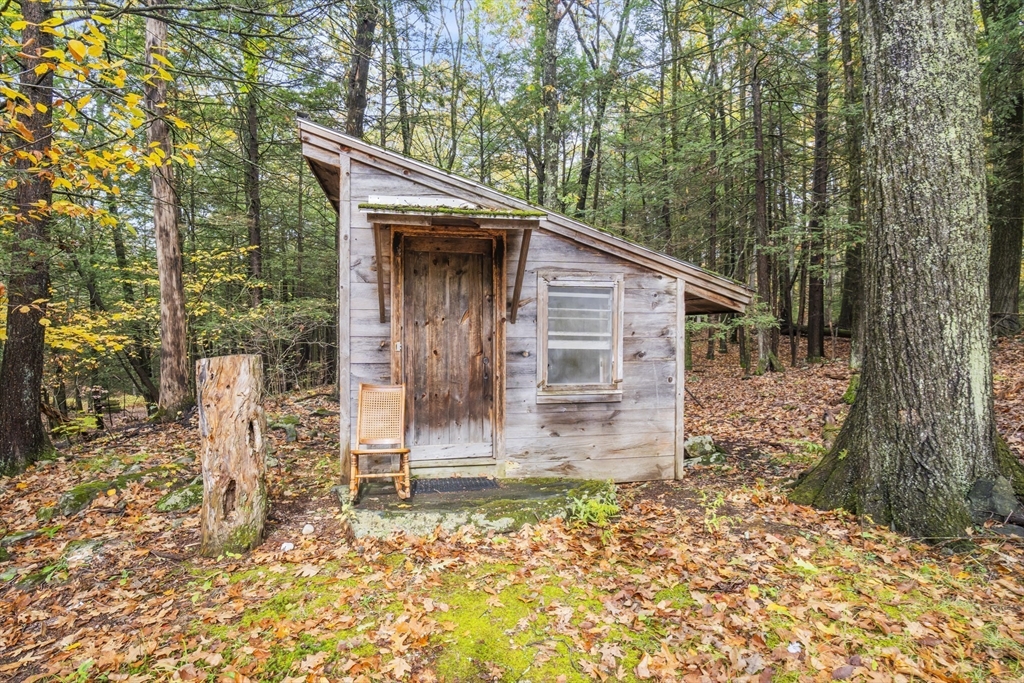 55 Putney Road Leverett, MA 01054 - Photo 31 of 40 a front view of house with yard
