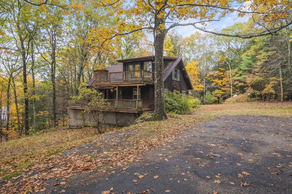 55 Putney Road Leverett, MA 01054 - Photo 37 of 40 a view of house with a yard