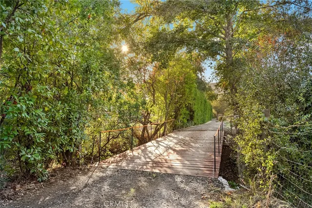a view of outdoor space with trees
