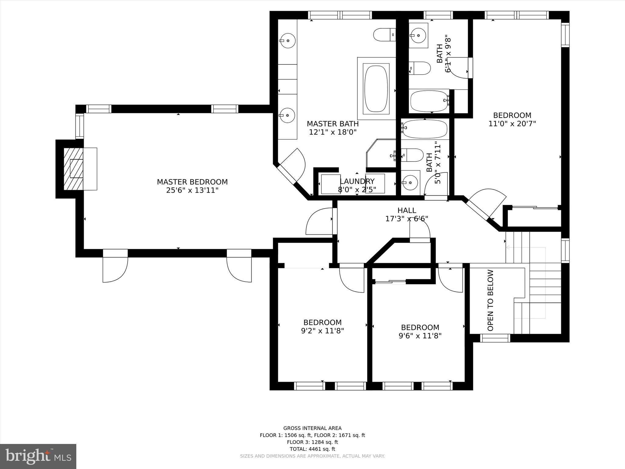 23307 Woodfield Road Gaithersburg, MD 20882 - Photo 51 of 52 Upper Level Floor Plan