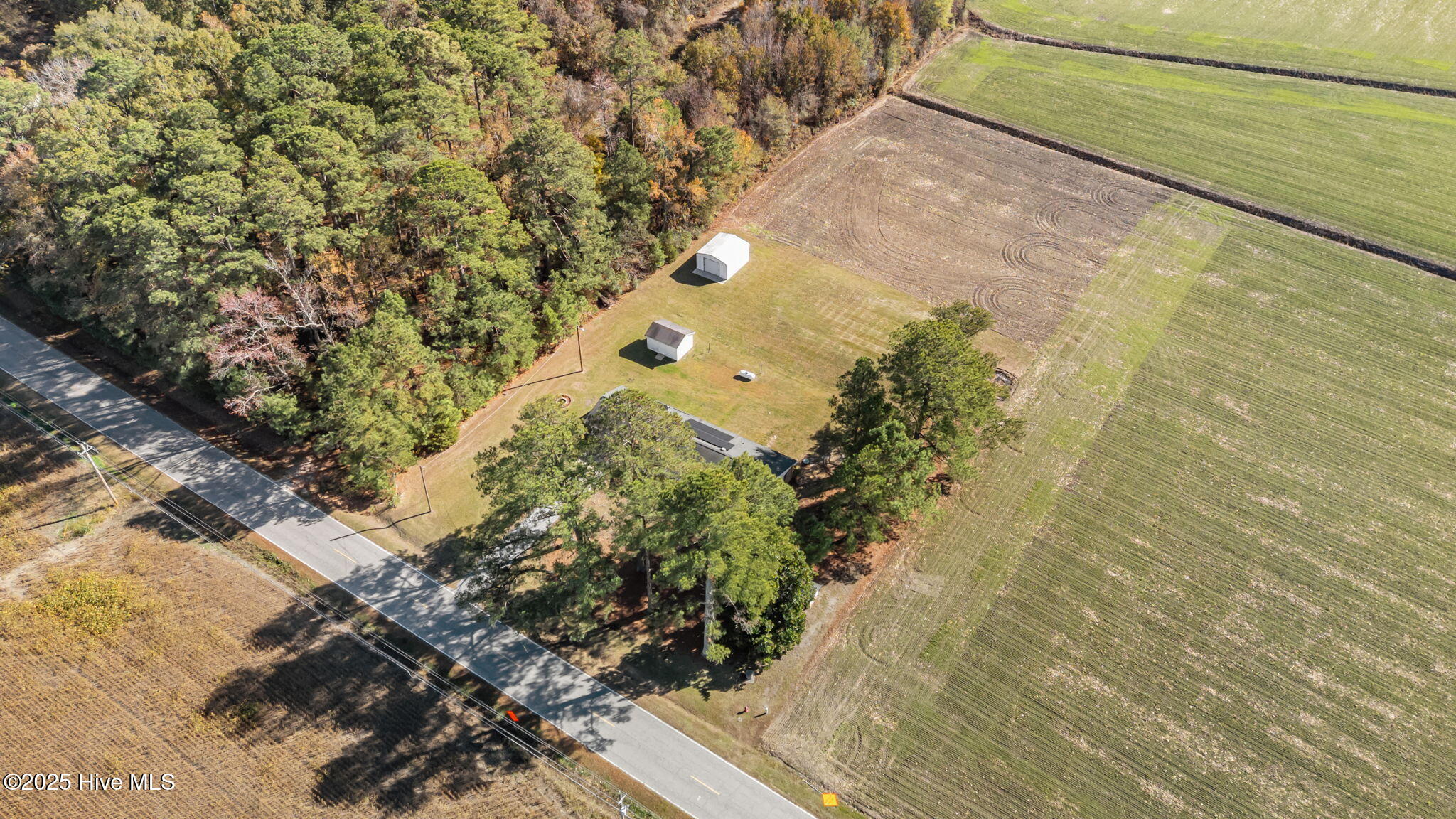 4874 Rosebud Church Road Wilson, NC 27893 - Photo 42 of 47 15-web-or-mls-DJI_20251104132957_0281_D