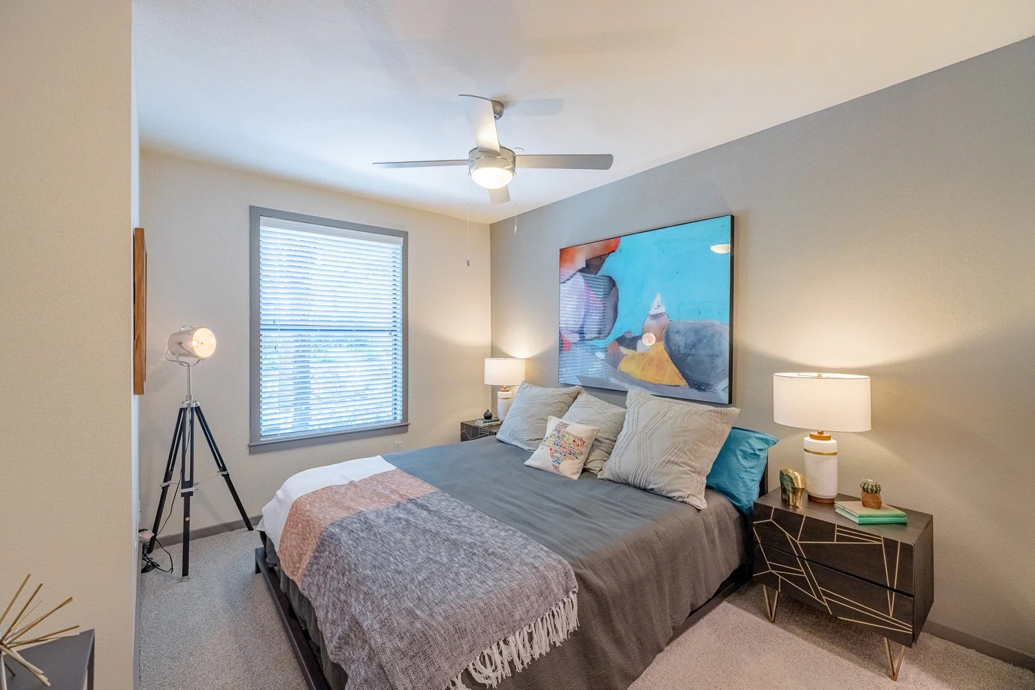 8515 Interstate 35, Unit 9106 Austin, TX 78744 - Photo 3 of 24 a bedroom with a bed and a window