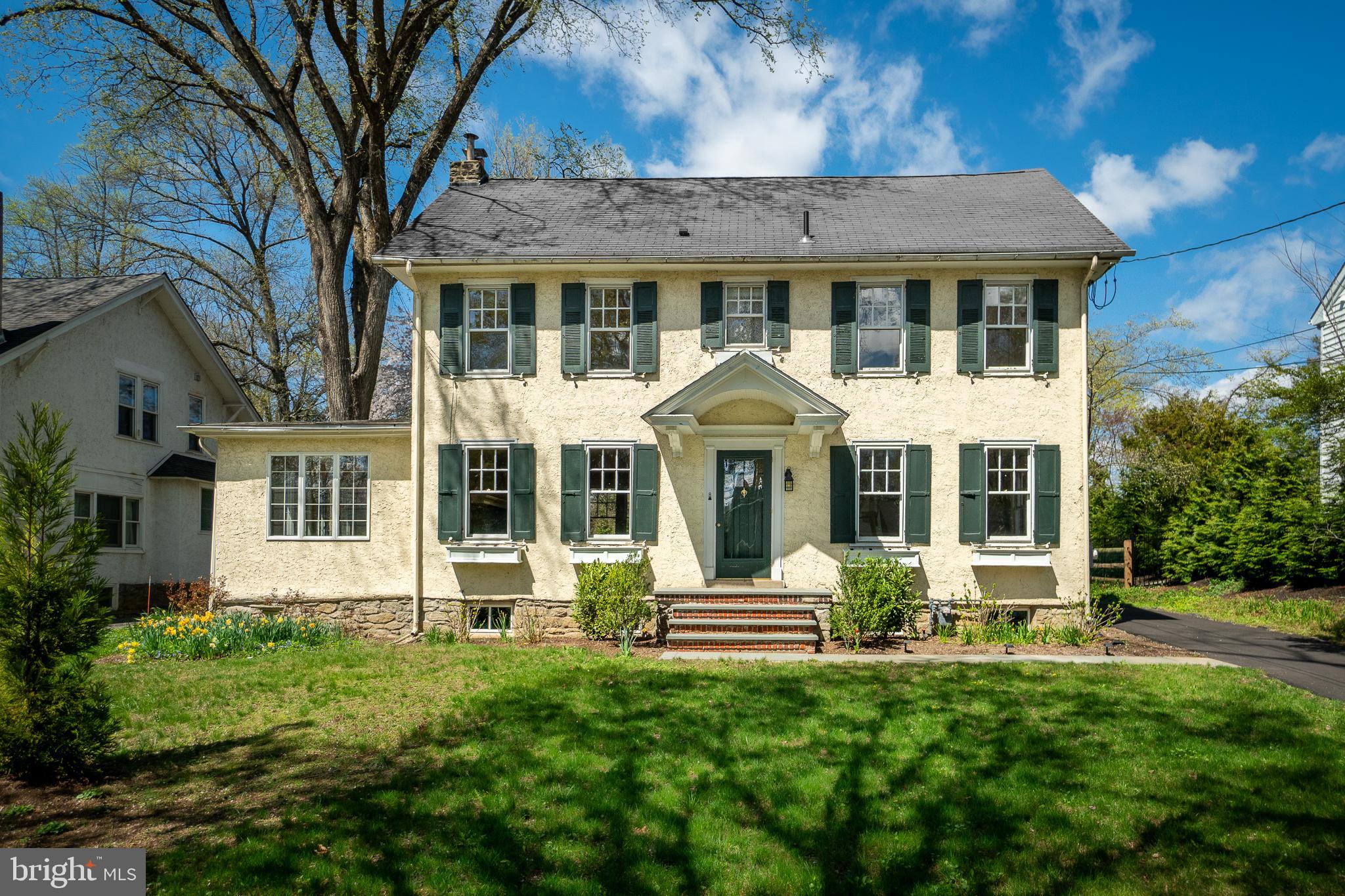 684 North Chester Road Swarthmore, PA 19081 - Photo 21 of 21 a front view of a house with a yard
