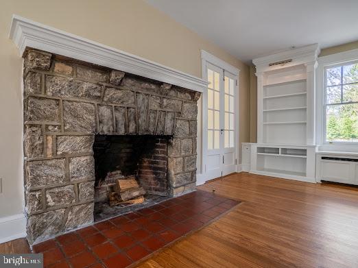 684 North Chester Road Swarthmore, PA 19081 - Photo 7 of 21 a living room with a fireplace