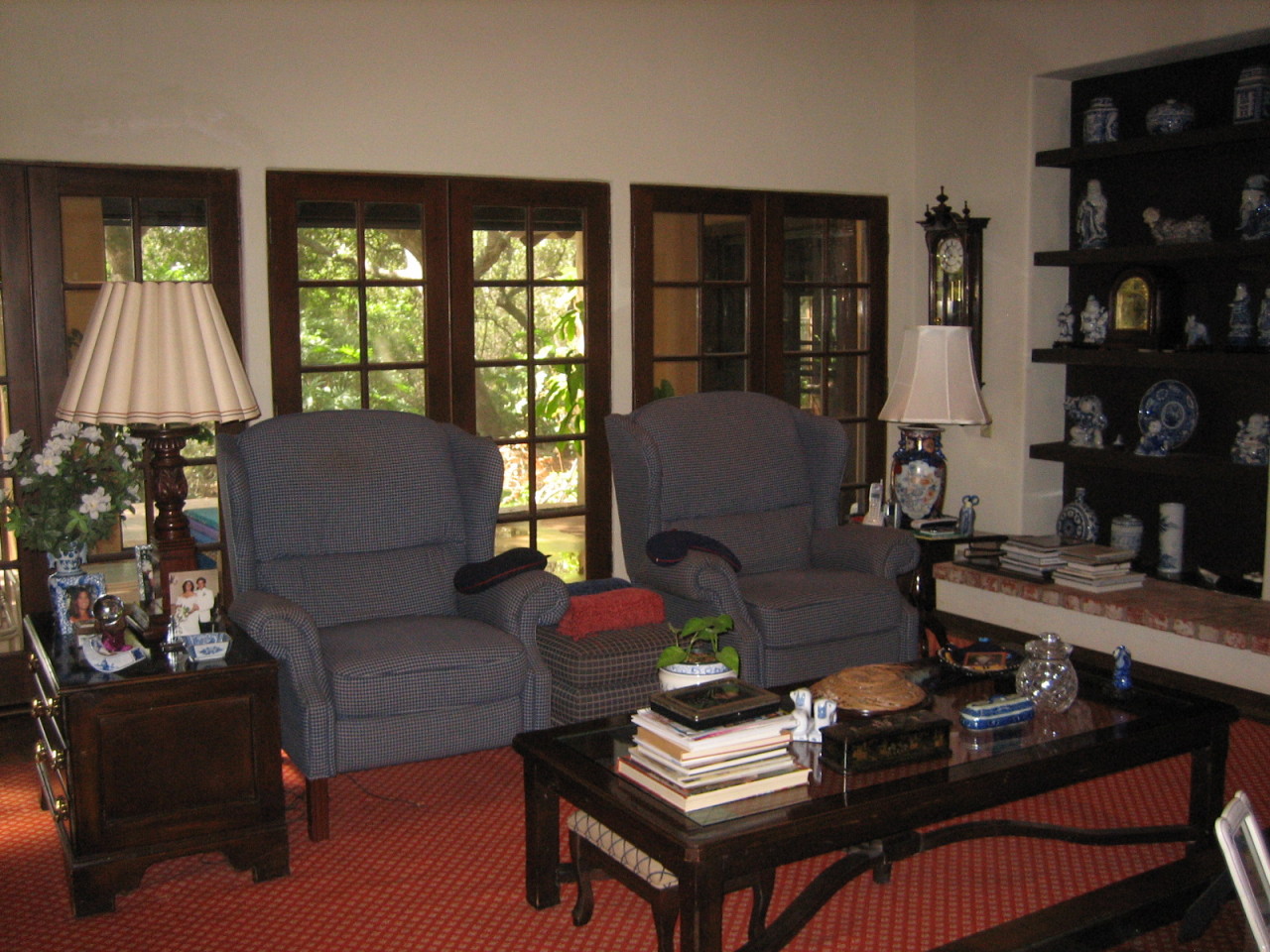 1117 Foothill Road Ojai, CA 93023 - Photo 10 of 15 a living room with furniture and a flat screen tv
