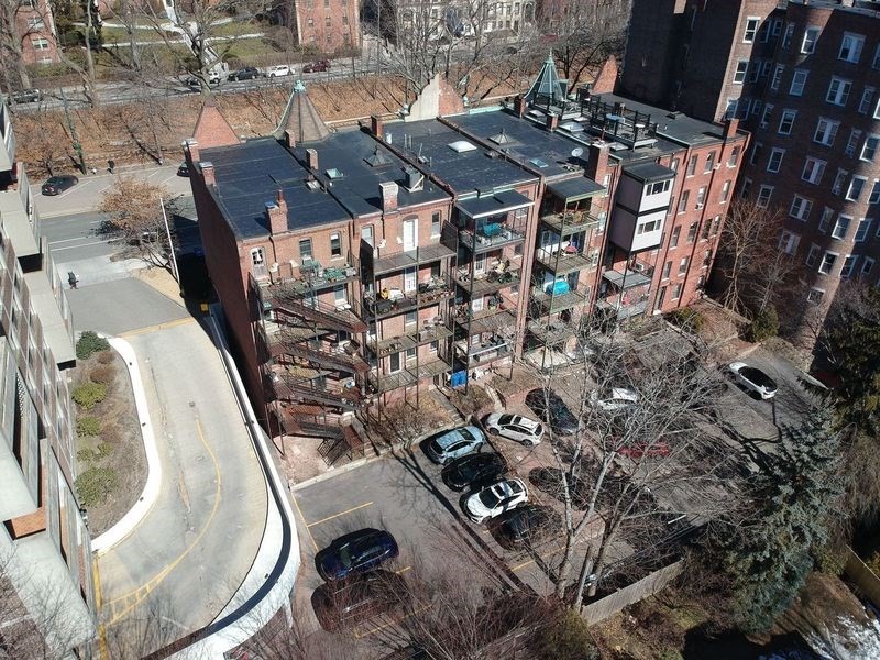 1495 Beacon Street, Unit 3 Brookline, MA 02446 - Photo 26 of 27 an aerial view of a fireplace