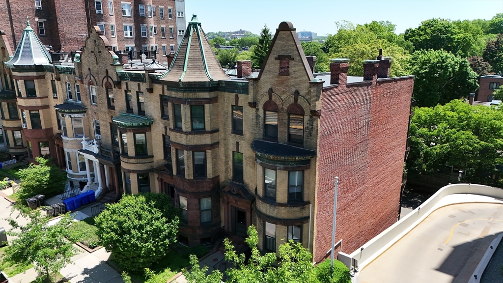 1495 Beacon Street, Unit 3 Brookline, MA 02446 - Photo 3 of 27 a aerial view of a house