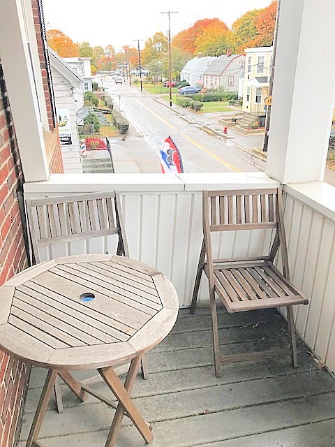 45 Water Street, Unit 2 Quincy, MA 02169 - Photo 3 of 14 a view of balcony with wooden floor