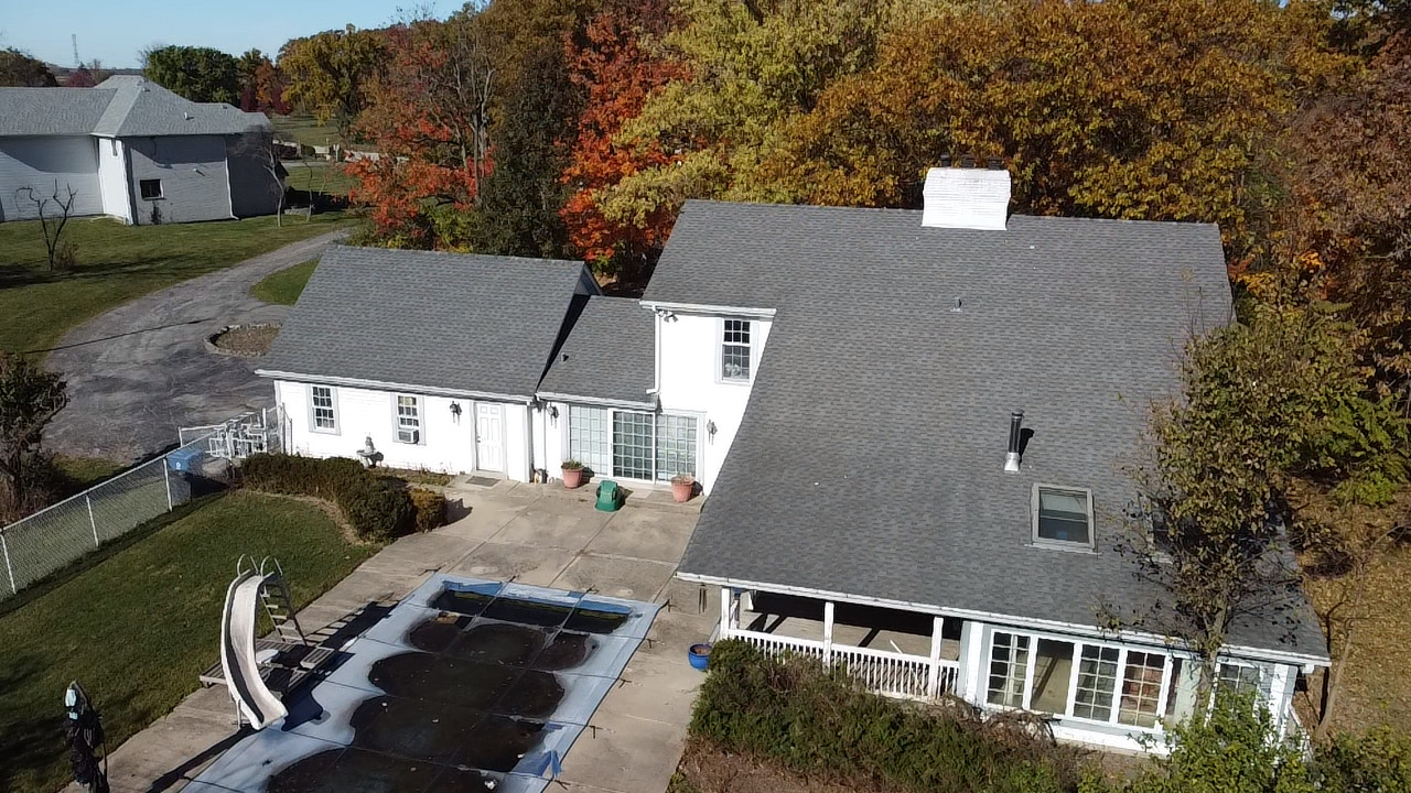 1663 East Rietveld Drive Crete, IL 60417 - Photo 14 of 64 an aerial view of a house