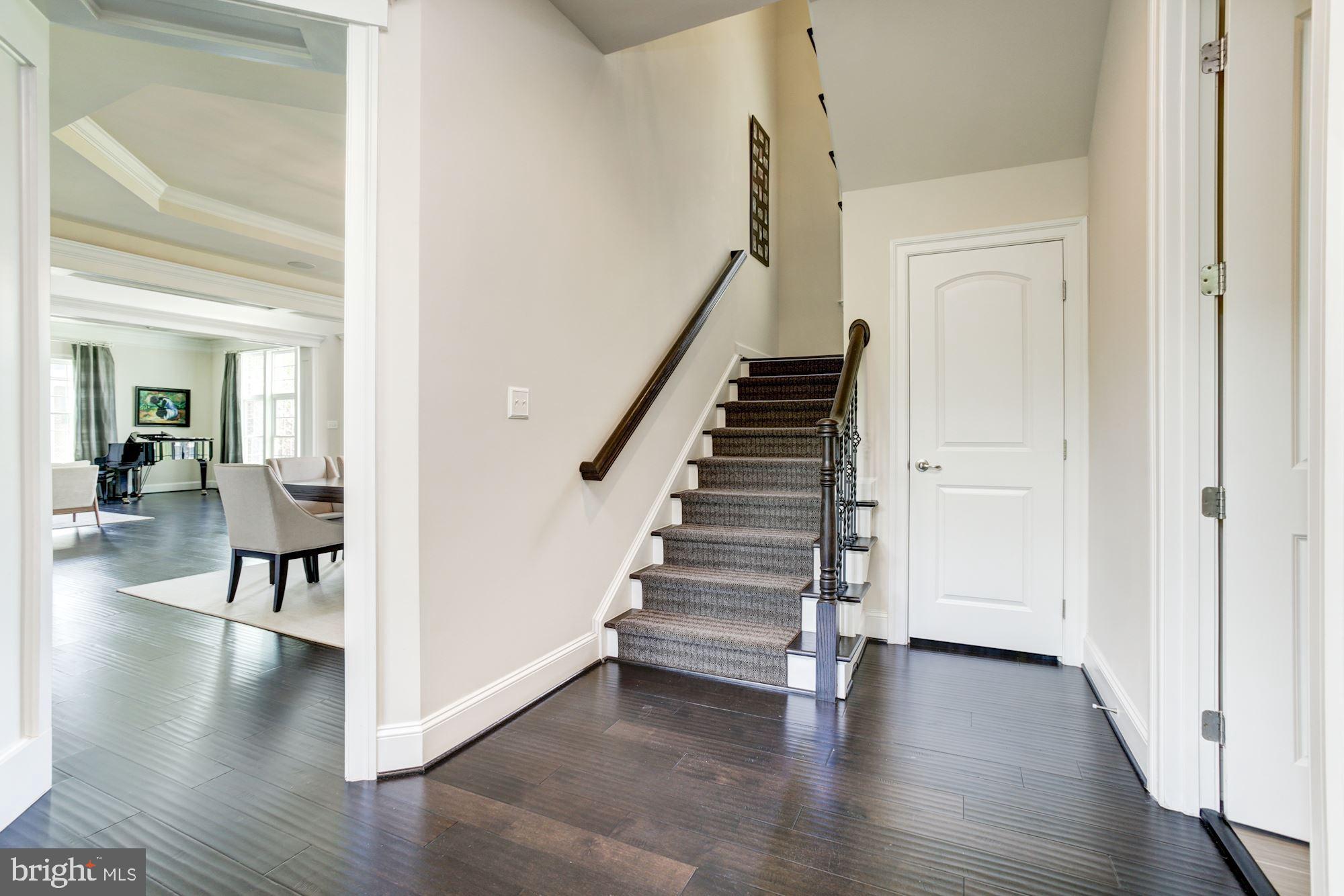 13029 Highgrove Road Highland, MD 20777 - Photo 54 of 71 Secondary Stair & Custom Wool Runner