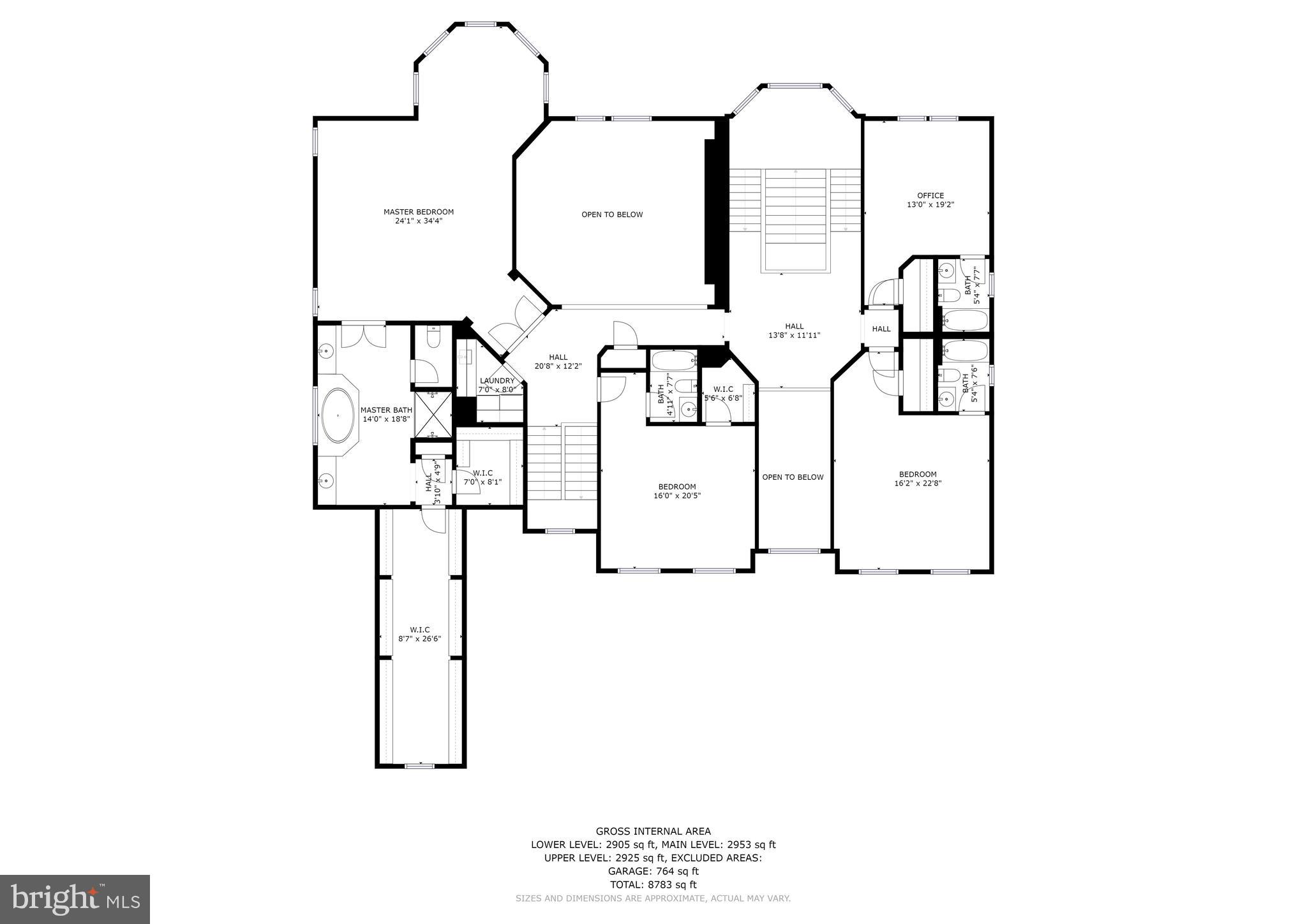 13029 Highgrove Road Highland, MD 20777 - Photo 69 of 71 Upper Level Floor Plan