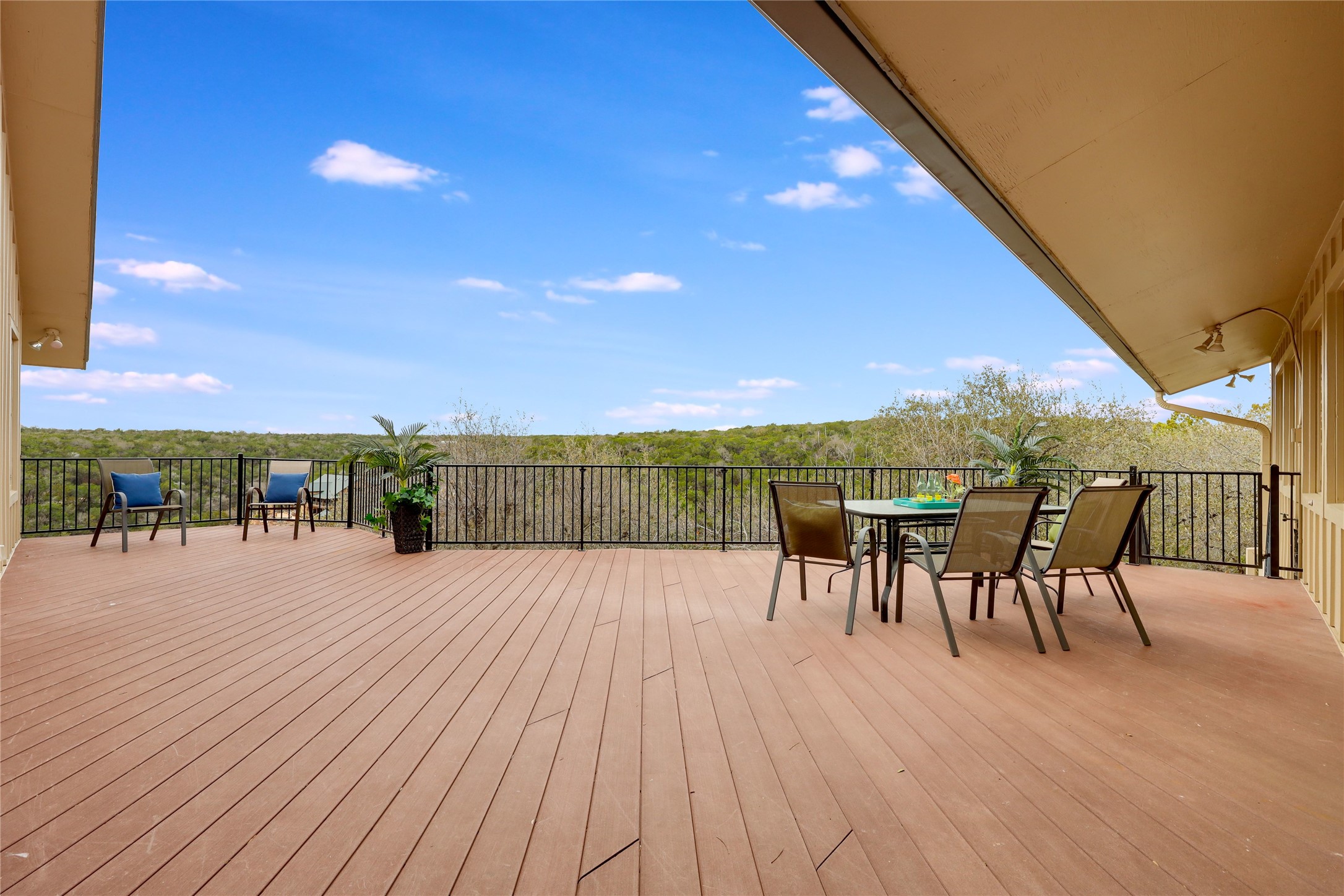 18205 Ridge Road Lago Vista, TX 78645 - Photo 2 of 31 View of hill country from expansive deck!!