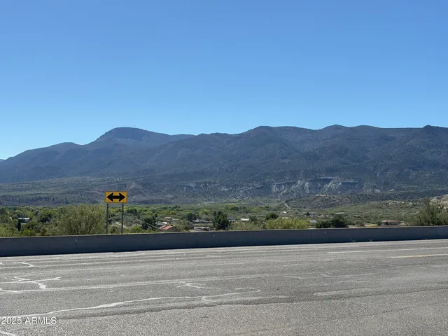 a view of city and mountain