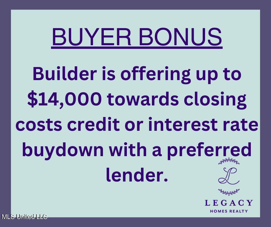 5395 Malone Road Olive Branch, MS 38654 - Photo 3 of 3 Builder Bonus