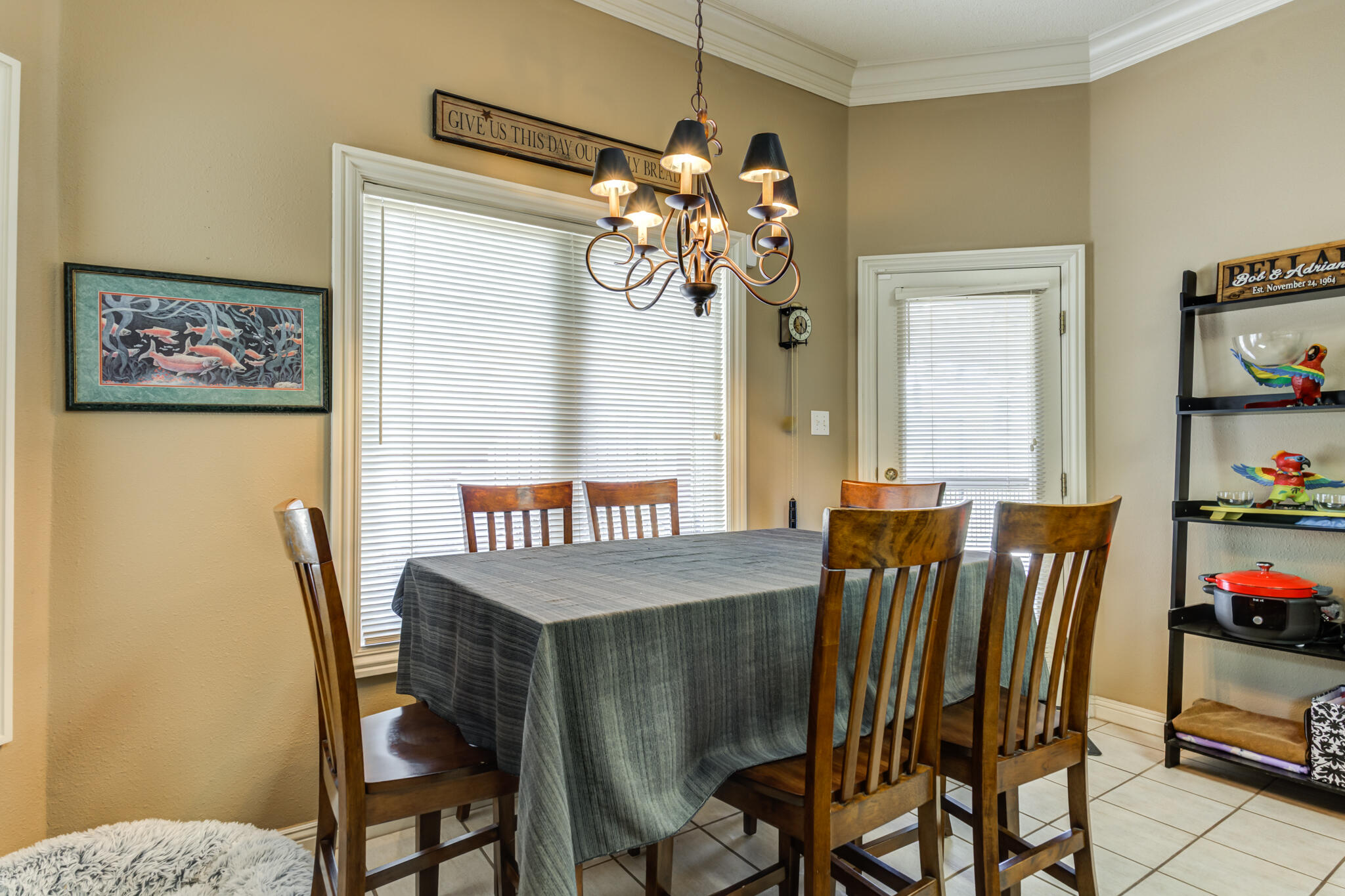 30 West Lakeshore Drive Ransom Canyon, TX 79366 - Photo 23 of 58 a dining room with furniture and window