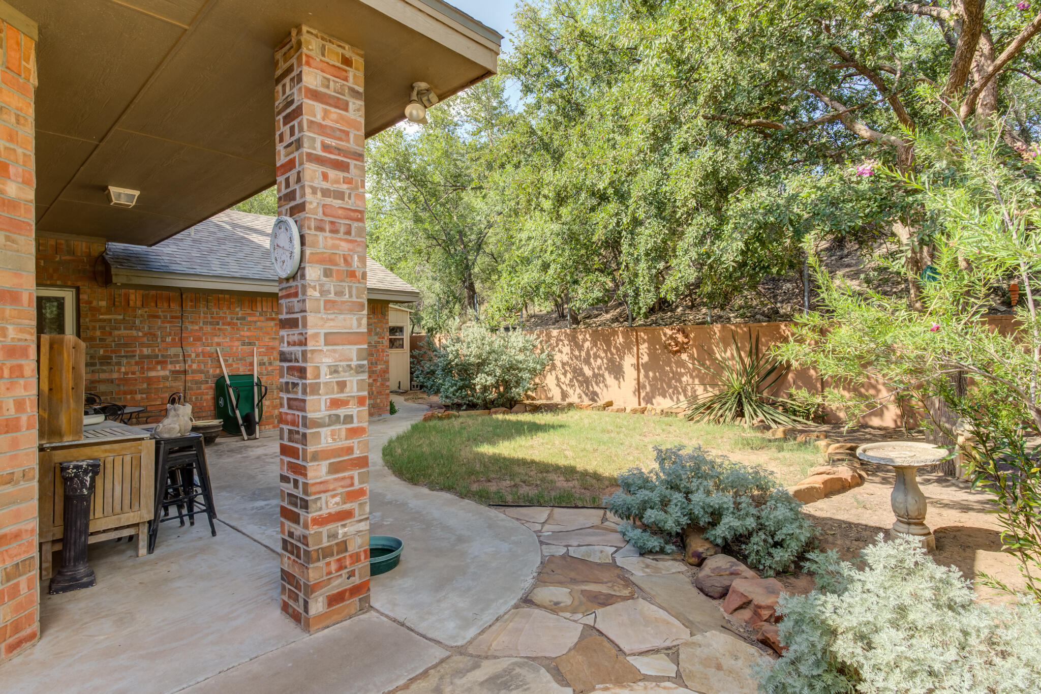 30 West Lakeshore Drive Ransom Canyon, TX 79366 - Photo 54 of 58 a view of backyard with outdoor seating