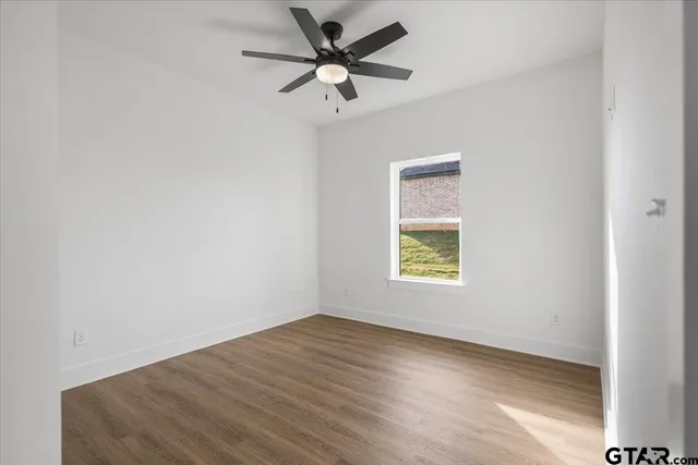 wooden floor in an empty room