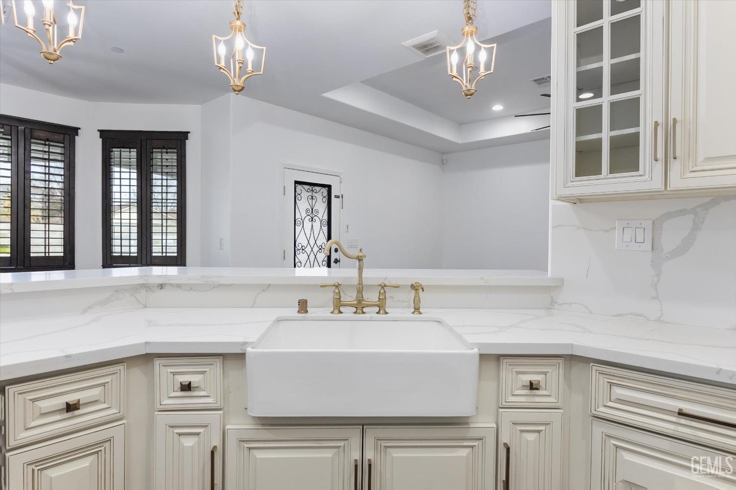 Undisclosed Address Tehachapi, CA 93561 - Photo 32 of 62 a bathroom with a sink double vanity and a mirror