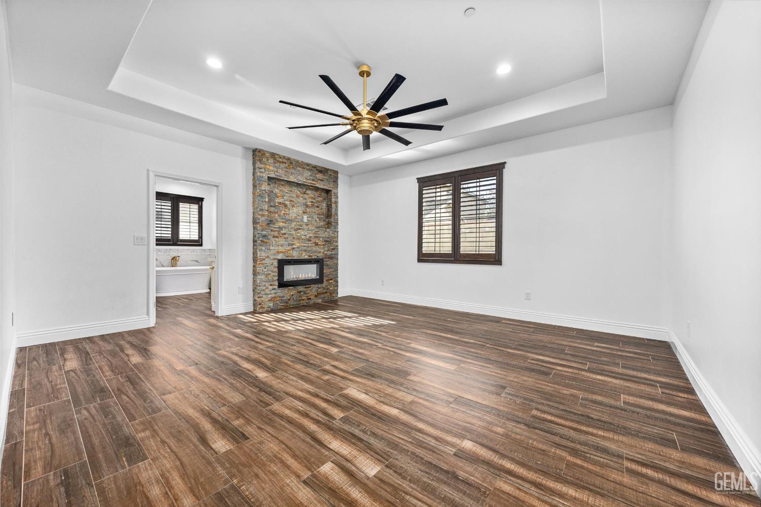 Undisclosed Address Tehachapi, CA 93561 - Photo 34 of 62 a view of a livingroom with a window and wooden floor