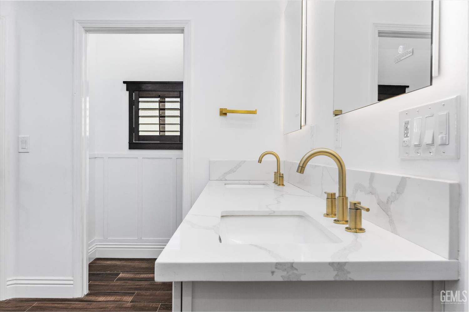 Undisclosed Address Tehachapi, CA 93561 - Photo 39 of 62 a bathroom with a sink and a window