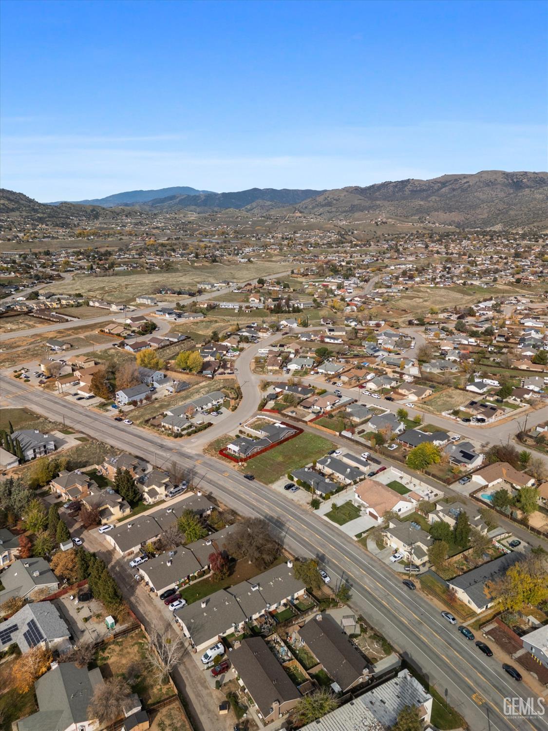 Undisclosed Address Tehachapi, CA 93561 - Photo 10 of 62 an aerial view of city and mountain