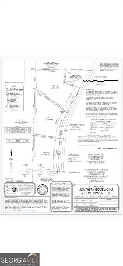 0 Tract 1 Star Point Road Roopville, GA 30170 - Photo 24 of 24 Gallery Image 24