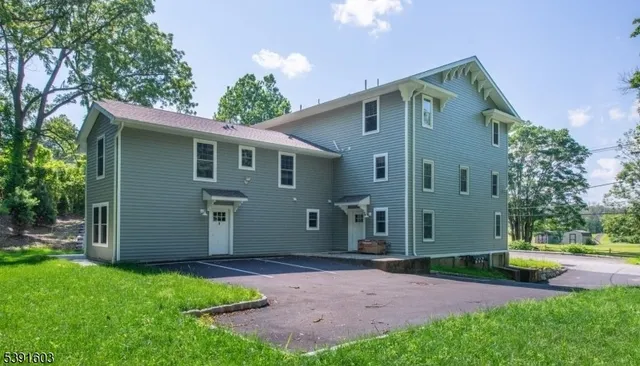 a front view of house with yard