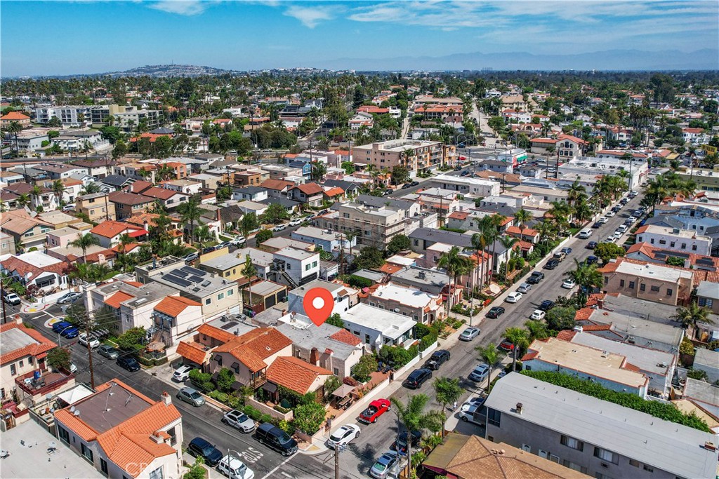 143 Roycroft Avenue Long Beach, CA 90803 - Photo 42 of 45 an aerial view of a city with lots of residential buildings