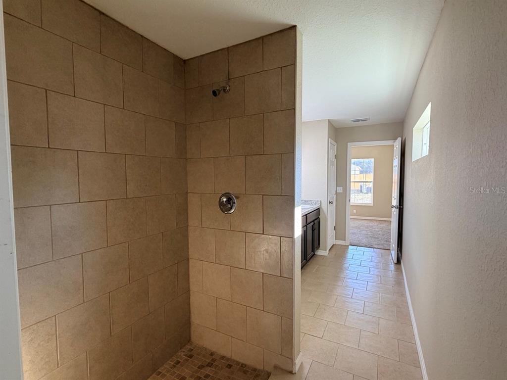 14656 Southwest 21st Place Ocala, FL 34481 - Photo 25 of 52 a bathroom with a shower and a mirror