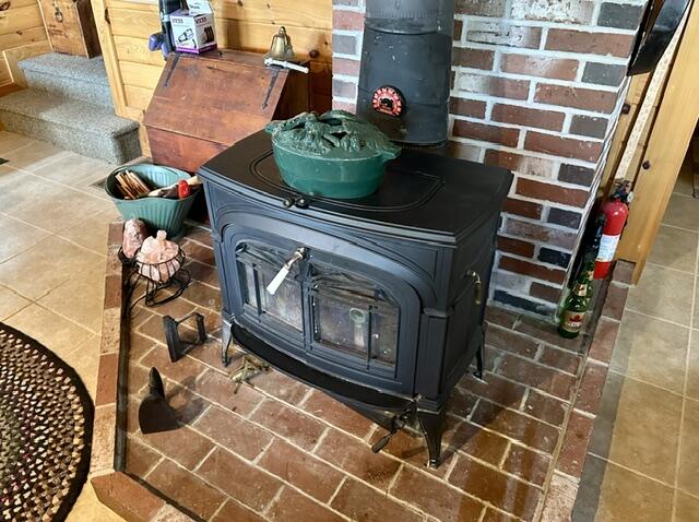 156 Hussey Road Parsonsfield, ME 04047 - Photo 4 of 25 4. Livingroom - Wood Stove