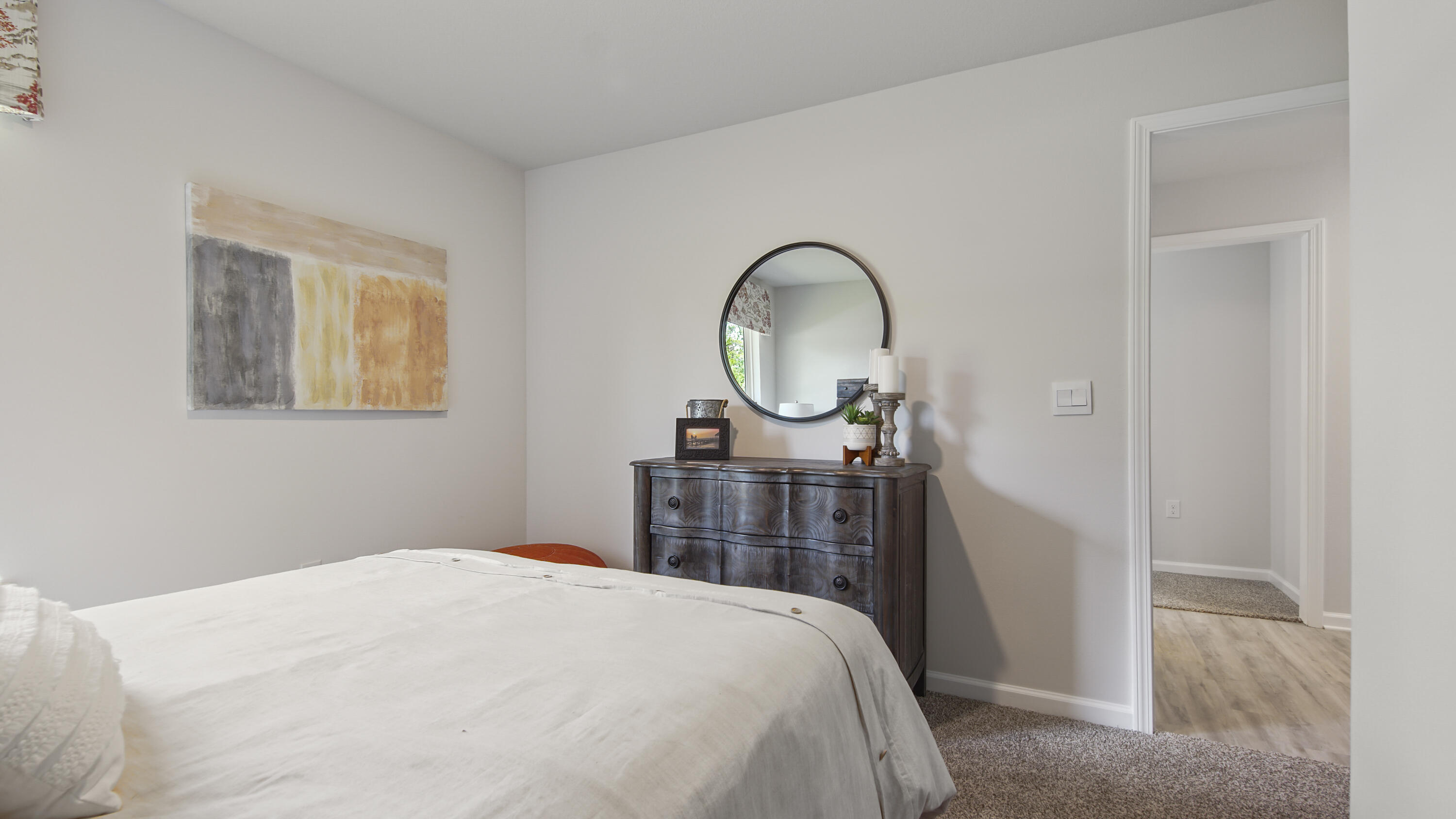 204 Gray Owl Drive Freeport, FL 32439 - Photo 27 of 35 a bedroom with a bed and a dresser