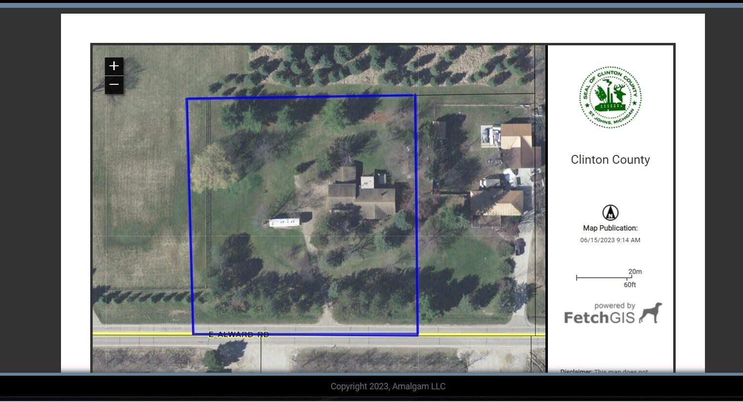 1145 East Alward Road Dewitt, MI 48820 - Photo 39 of 39 GIS