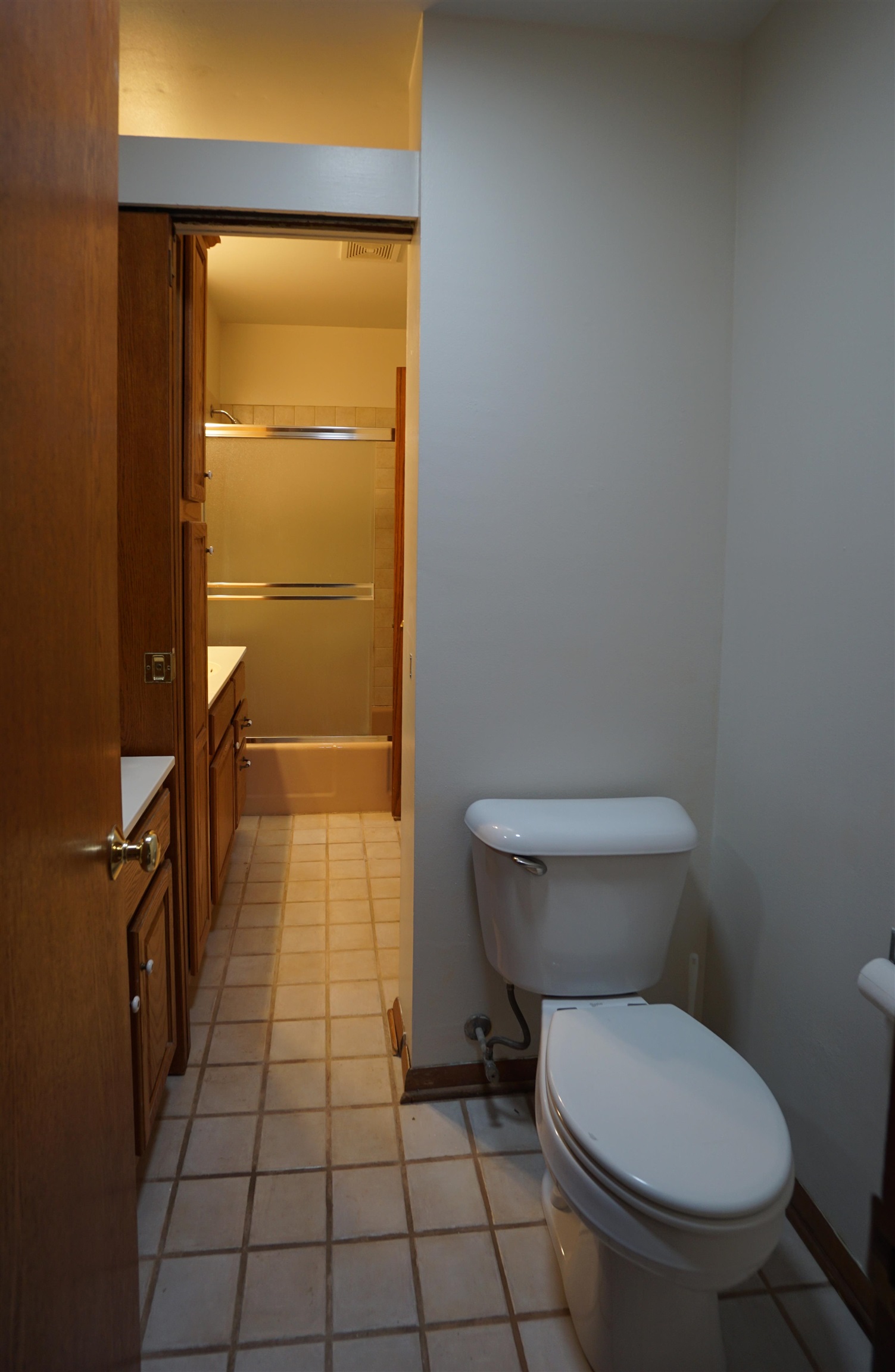4819 Highcrest Road Rockford, IL 61107 - Photo 24 of 31 a bathroom with a toilet and a shower
